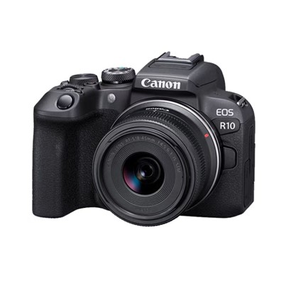 佳能（Canon）EOS R10（18-45） 单电/微单相机 轻量 高性能微单相机 4K Vlog视频直播 家用旅游照相机 RF-S 18-45mm套机 畅拍套装