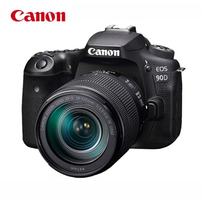 佳能（Canon）EOS 90D 单反相机 4K Vlog视频直播家用旅游高清照相机 EF-S 18-135mm高倍率变焦套机 畅玩套装